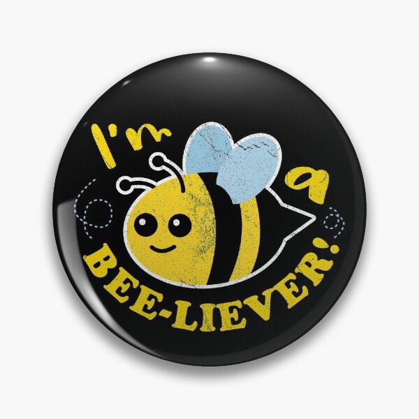 Item preview, I'm A Bee-Liever! - Cute Kawaii Honey Bee Lover Cartoon  designed and sold by bonmotto.