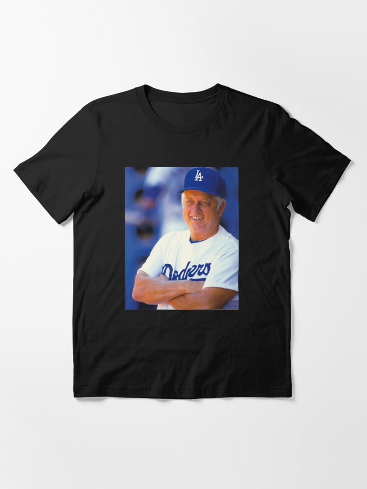 Tommy Lasorda Baseball Tribute Jersey Essential T-Shirt for Sale by  TheBenchwarmer