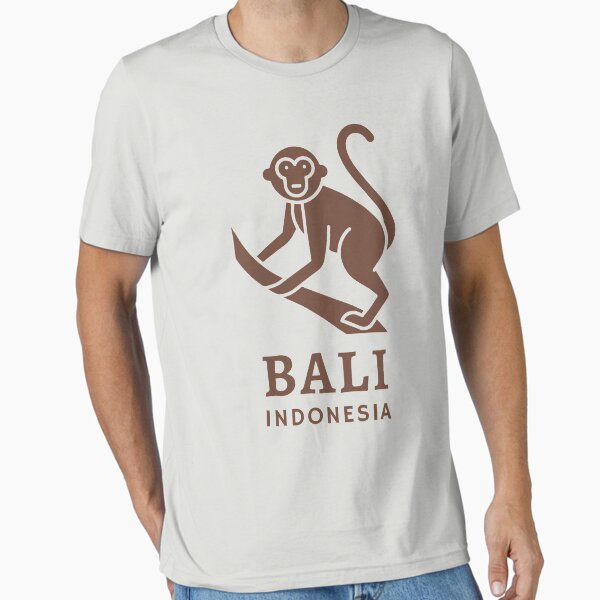 Item preview, Bali Monkey Forest Indonesia designed and sold by Hoiho Adventure Shirts.