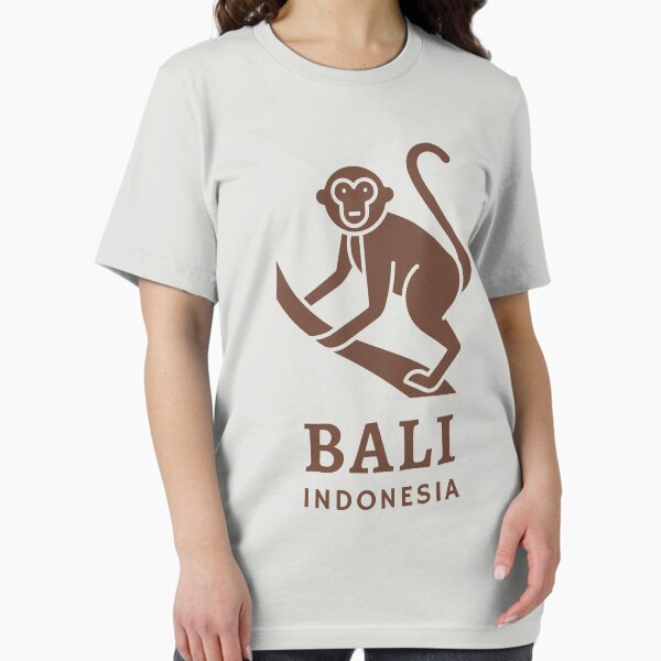 Item preview, Bali Monkey Forest Indonesia designed and sold by Hoiho Adventure Shirts.