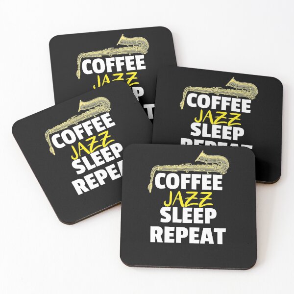 Item preview, Coffee Jazz Sleep Repeat designed and sold by ds-4.