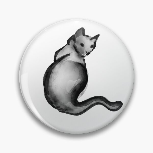 Artikelvorschau, Tuschekatze entworfen und verkauft von DamnedSnob.