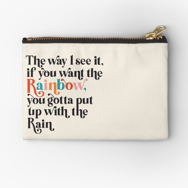 Dolly Parton Quote Zipper Pouch