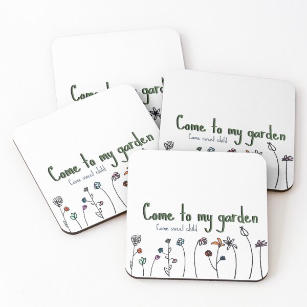 Item preview, "Come to my garden, come sweet child" The Secret Garden designed and sold by rosesbwayshop.