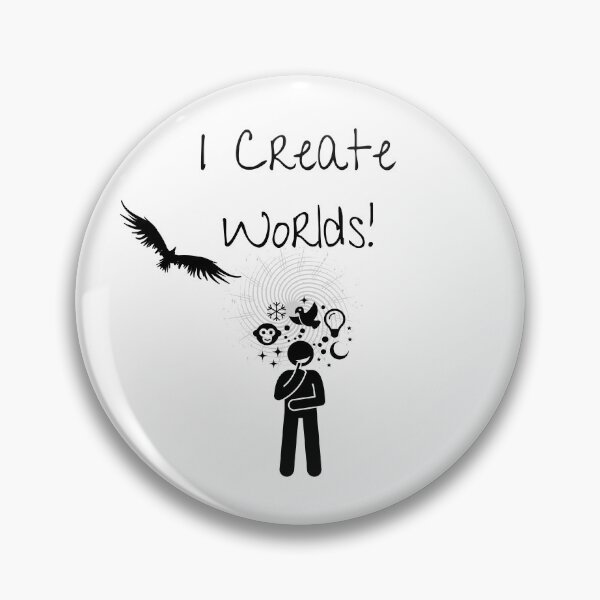 Item preview, I Create Worlds - Design By Source Inspired designed and sold by SourceInspired.