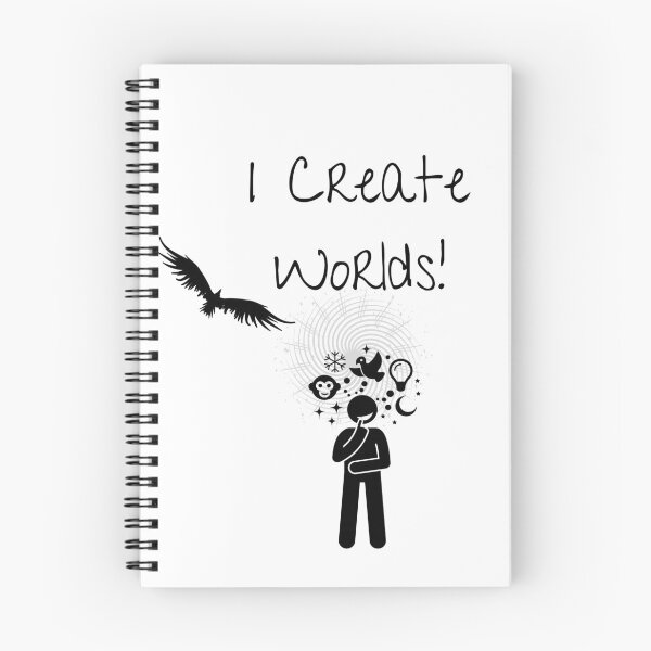 Item preview, I Create Worlds - Design By Source Inspired designed and sold by SourceInspired.