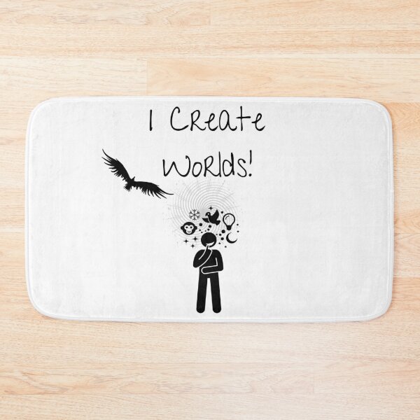 Item preview, I Create Worlds - Design By Source Inspired designed and sold by SourceInspired.