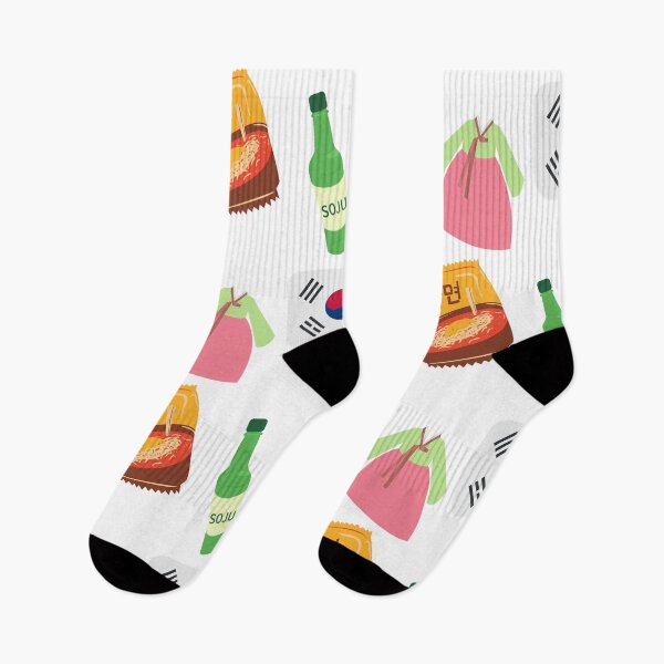 Item preview, Korea Love - Korean Sticker Pack - Soju, Anime & Ramen Noodles designed and sold by GionaSophia.