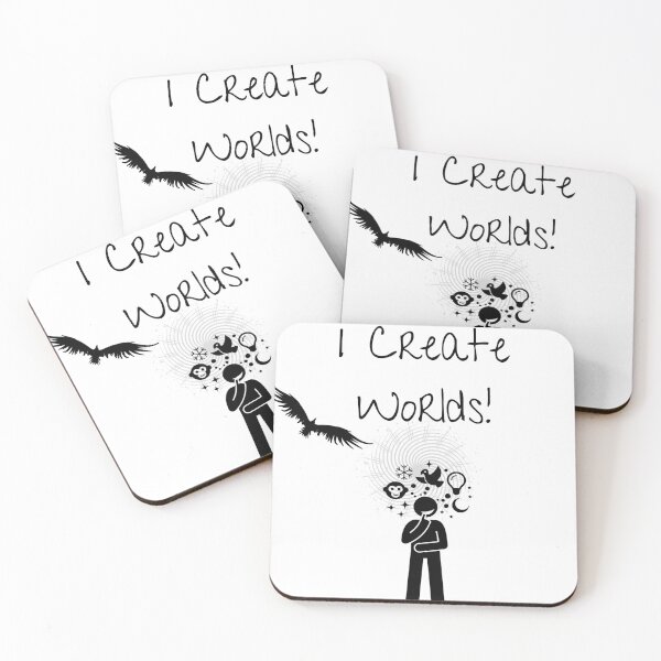 Item preview, I Create Worlds - Design By Source Inspired designed and sold by SourceInspired.