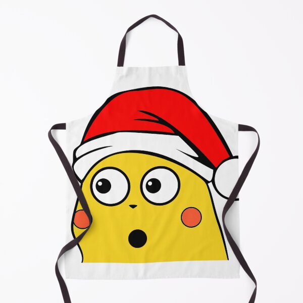 Item preview, Christmas Surprised Meme with Santa Hat - Yellow Type designed and sold by mr-meme.