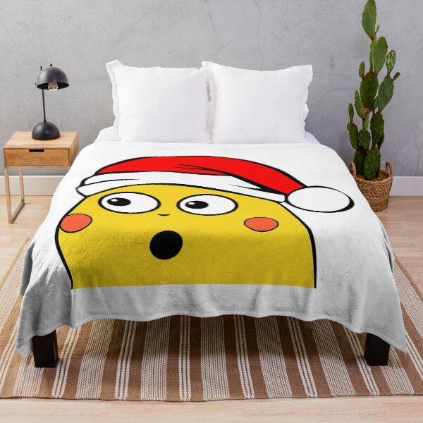 Item preview, Christmas Surprised Meme with Santa Hat - Yellow Type designed and sold by mr-meme.