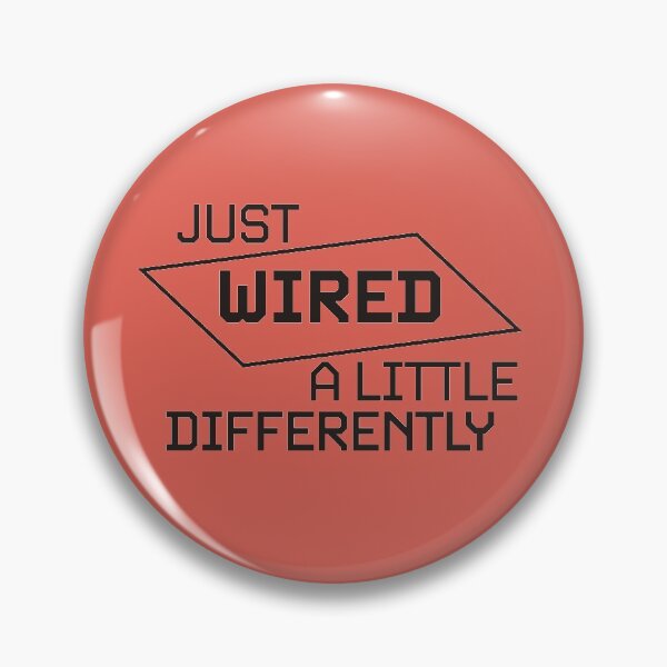 Item preview, Wired A Little Differently (Black) designed and sold by EclipseOrion.