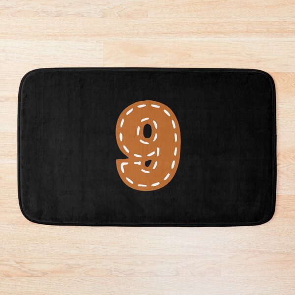 Item preview, 9 number college style USA leather stitched designed and sold by GeogDesigns.