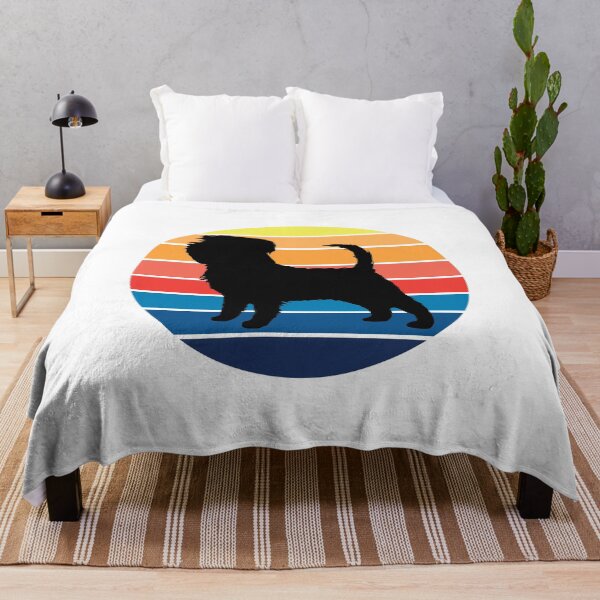 Item preview, Affenpinscher Dog Retro Sunset designed and sold by malibumanhattan.