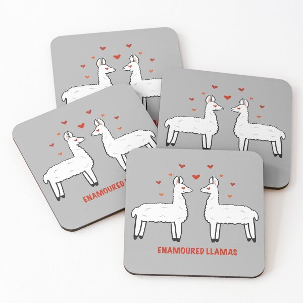 Item preview, Enamoured Llamas  designed and sold by CharmerLlamas.