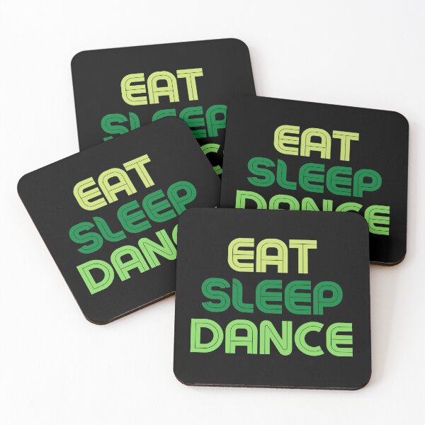 Item preview, Eat Sleep Dance Repeat Green Saying designed and sold by kyds.