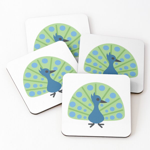 Item preview, Peacock Emoji designed and sold by Stitchmoji.