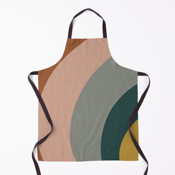 Item preview, Sound Waves Minimalist Pattern in Mustard Yellow, Teal, Grey, Blush Pink, and Rust designed and sold by kierkegaard.