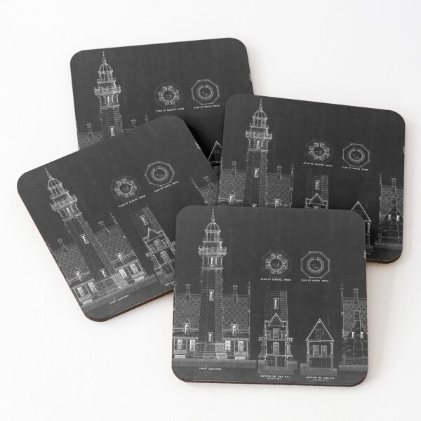 Item preview, Chalkboard Lighthouse Plans designed and sold by JoolyA.