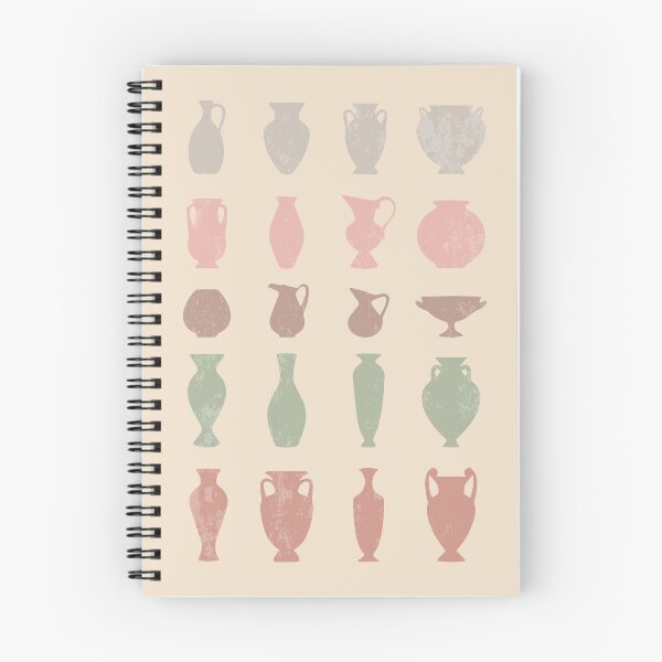 Item preview, Earthy Tones Greek Vases Silhouettes designed and sold by Inogitna Designs.