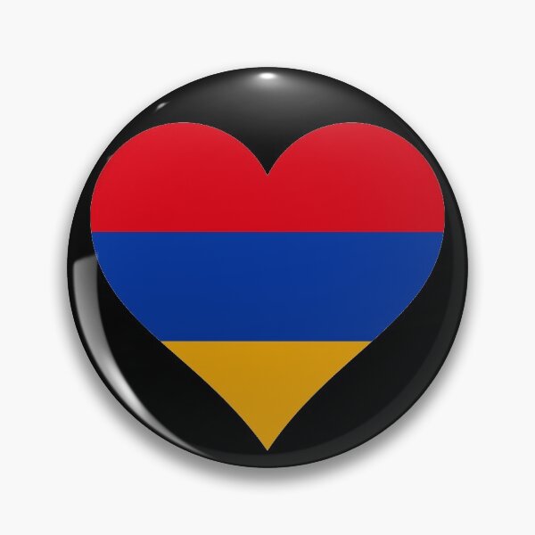 Item preview, Armenia Armenian flag flag heart designed and sold by GeogDesigns.
