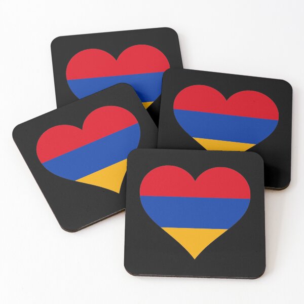 Item preview, Armenia Armenian flag flag heart designed and sold by GeogDesigns.