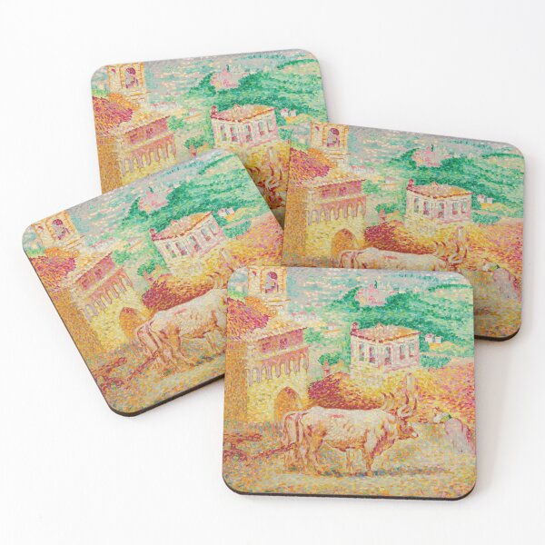 Item preview, Perugia, the Oxen (1908) - Henri Edmond Cross designed and sold by SALON DES ARTS.