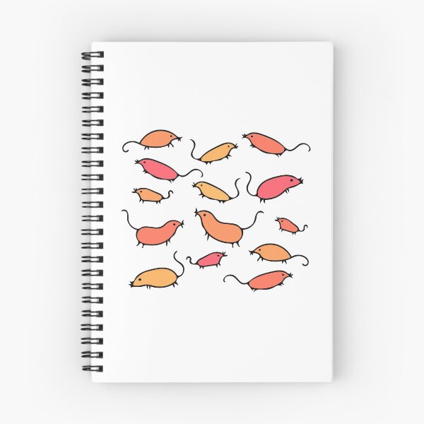 Item preview, Cute and Colorful Mouse Pattern (white) designed and sold by Davey's Designs.