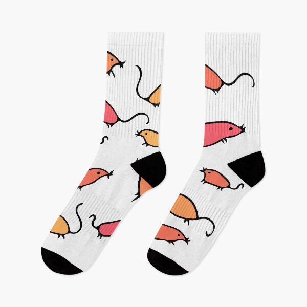 Item preview, Cute and Colorful Mouse Pattern (white) designed and sold by Davey's Designs.