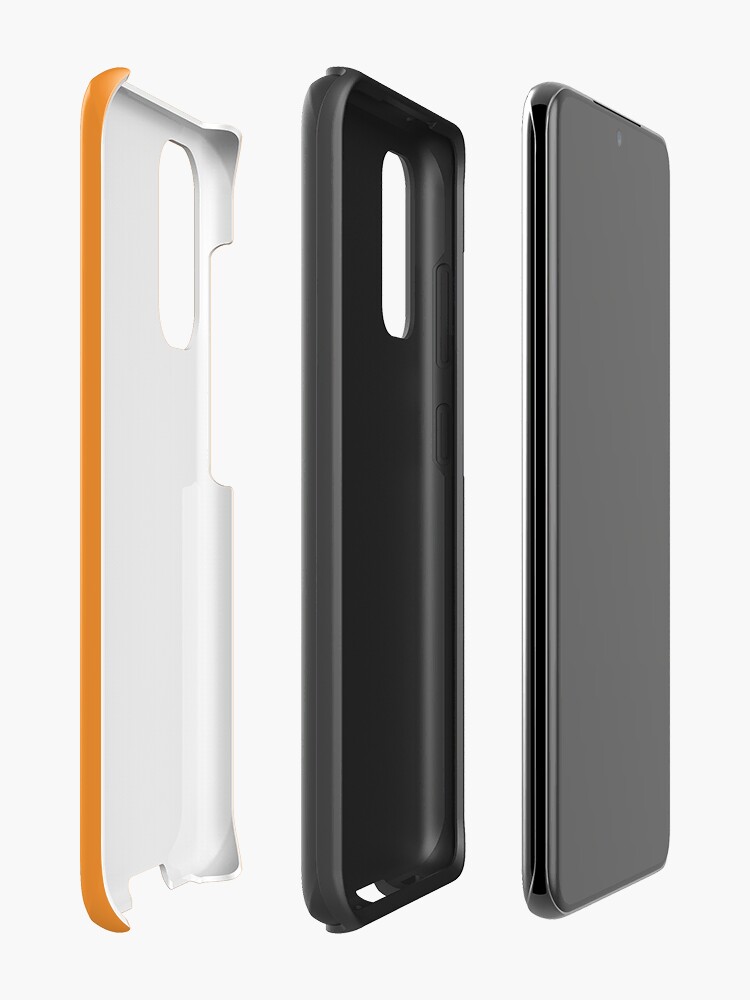 Alternate view of SJAC Orange Case & Skin for Samsung Galaxy