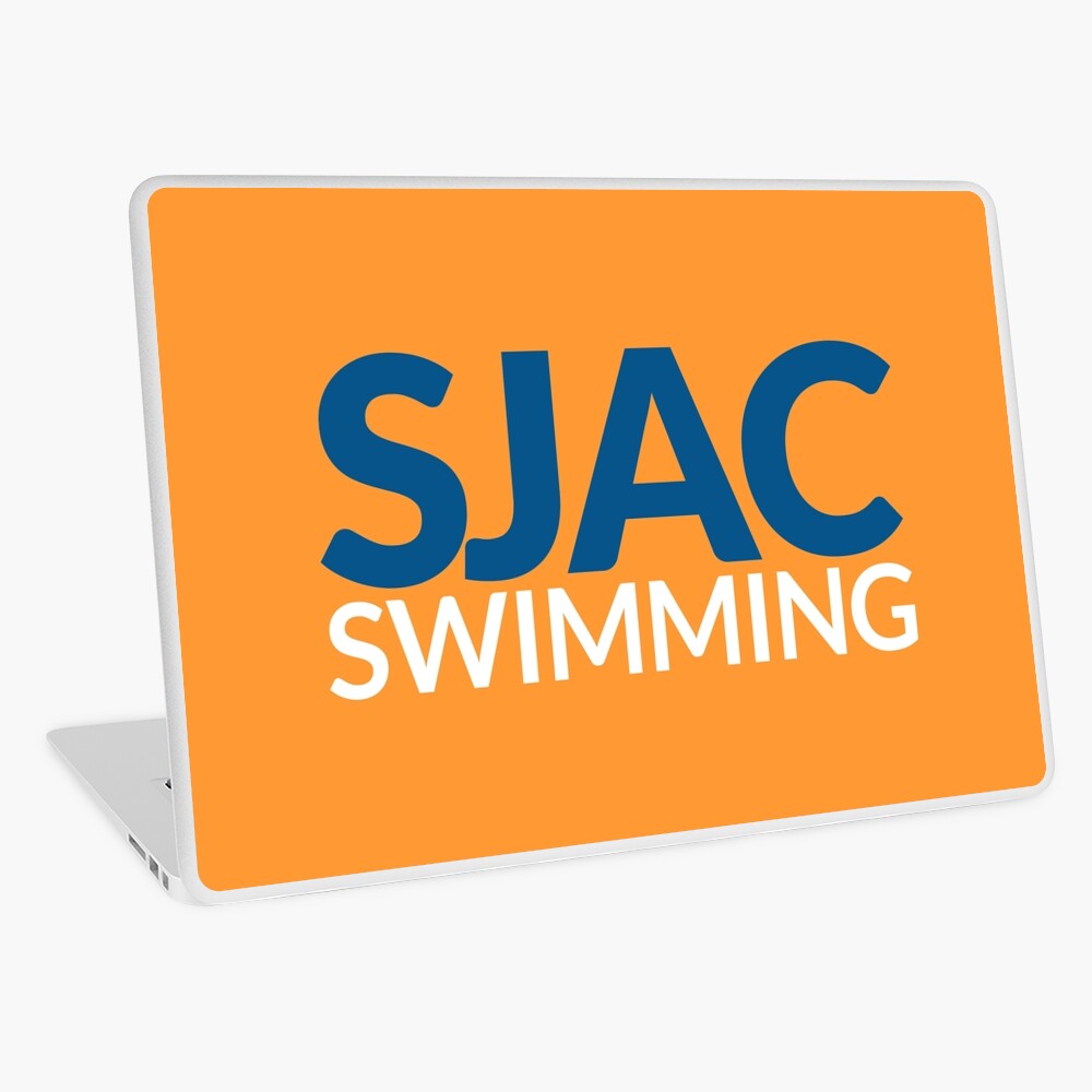 SJAC Orange Laptop Skin