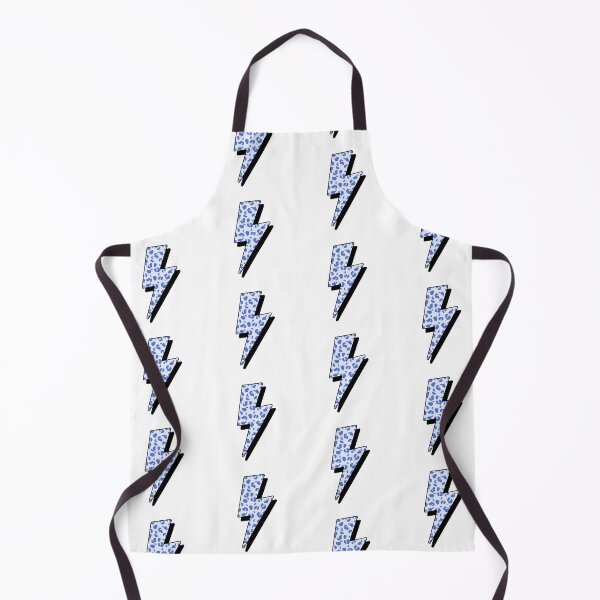 Item preview, Blue Cheetah Print Lightning Bolt designed and sold by DesignStory.