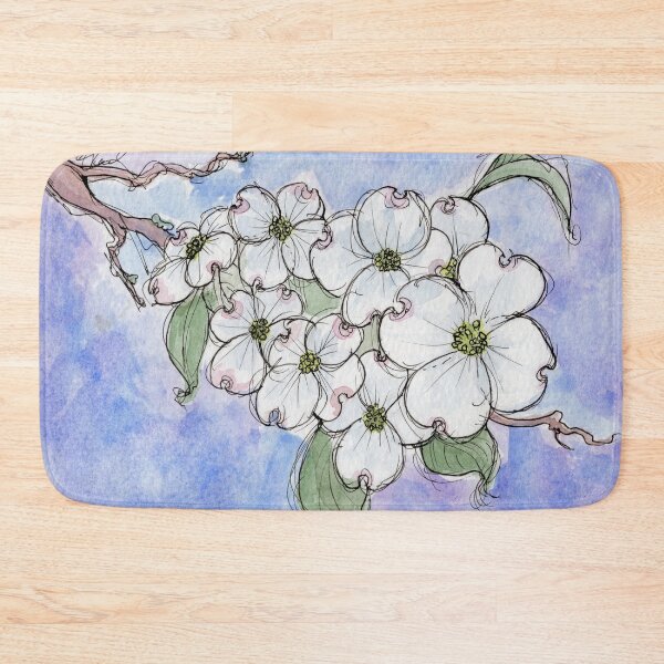 Item preview, Dogwood Flowers - state flower of North Carolina & Virginia by Ela Steel designed and sold by elasteel.
