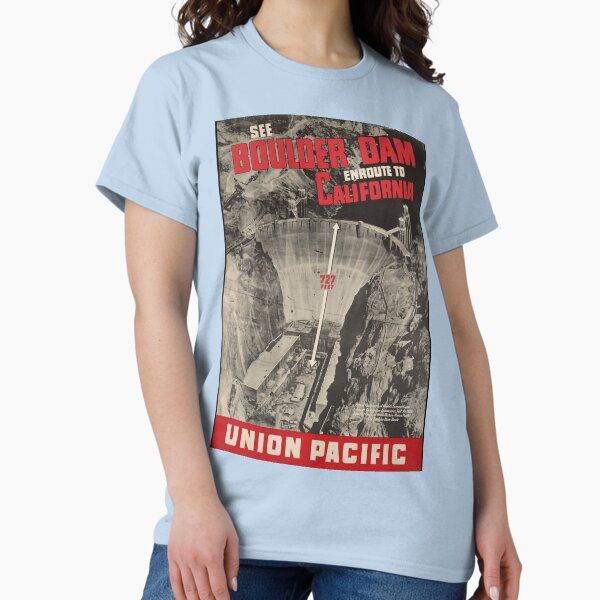 Item preview, retro classic See Boulder Dam poster designed and sold by CorasPosters.