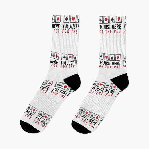 Item preview, I'm Just Here For The Pot Shirt, poker night, poker lover, poker lover gift, mens poker designed and sold by Mostik Vipo.