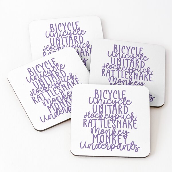 Item preview, Monkey Monkey Underpants Purple Fan Quote designed and sold by Sunny Collections.