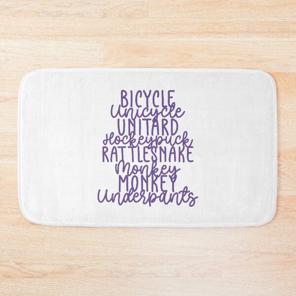 Item preview, Monkey Monkey Underpants Purple Fan Quote designed and sold by Sunny Collections.