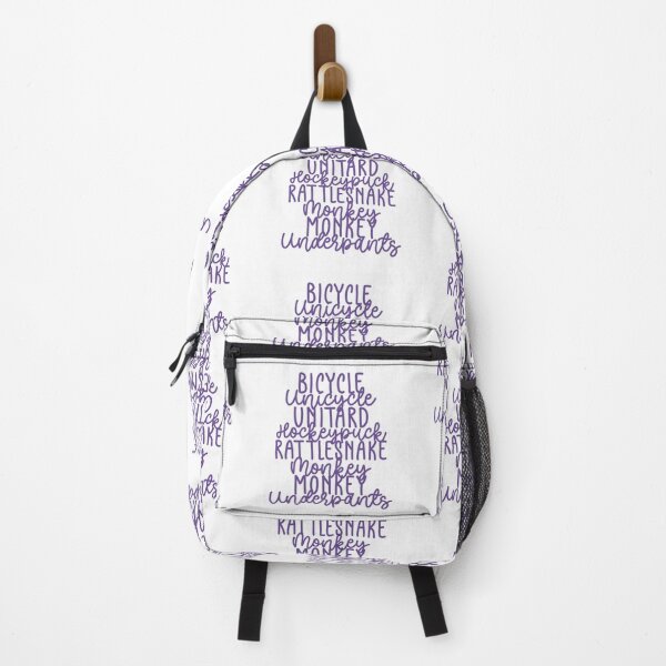Item preview, Monkey Monkey Underpants Purple Fan Quote designed and sold by Sunny Collections.