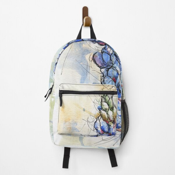 Item preview, Texas Bluebonnet Wildflower Watercolor by Ela Steel designed and sold by elasteel.