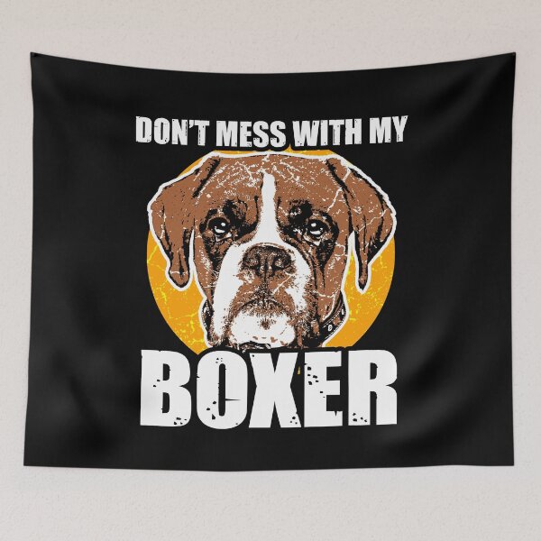 Item preview, Funny boxer dog saying designed and sold by Mila1946.