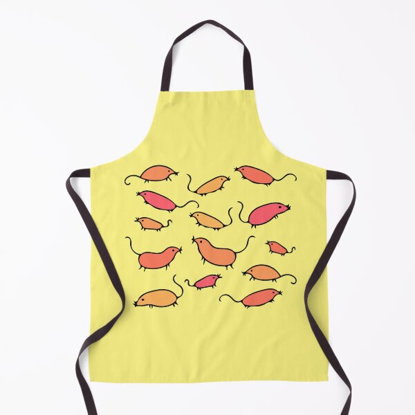 Item preview, Cute and Colorful Mouse Pattern (yellow) designed and sold by Davey's Designs.