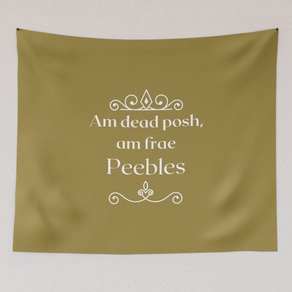 Artikelvorschau, Am dead posh, am frae Peebles entworfen und verkauft von yourscotborders.