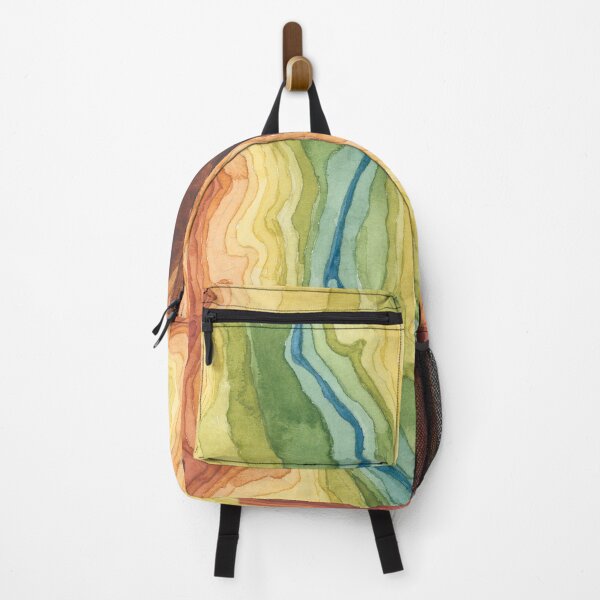 Item preview, River Topographic Map Watercolor designed and sold by emhippy.