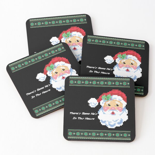 Item preview, Theres Some Hos in This House Inappropriate Christmas Santa designed and sold by TheMattDesigns.