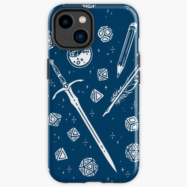 Astral Pencils / Blue iPhone Tough Case