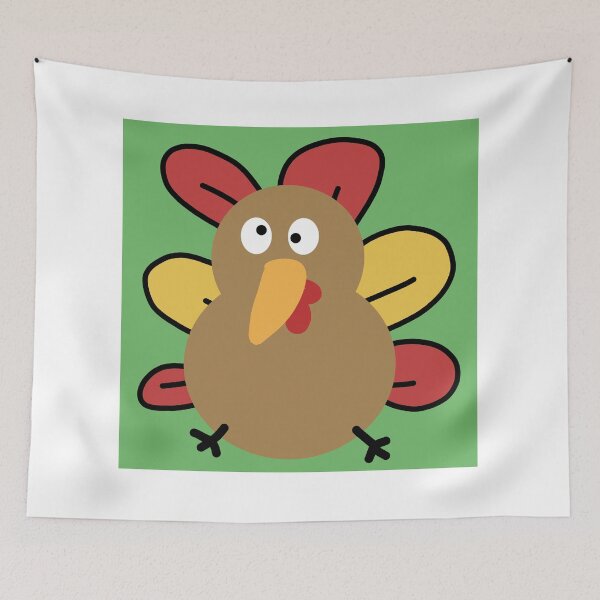 Item preview, Little Cute Thanksgiving Turkey designed and sold by hvasilevshop.