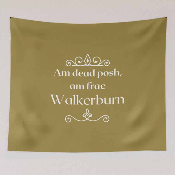 Item preview, Am dead posh, am frae Walkerburn designed and sold by yourscotborders.