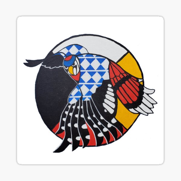 Firetail Graphic Sticker