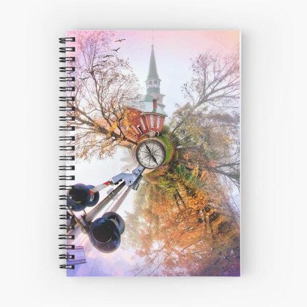 Item preview, Church in Shepherdstown, WV near railroad crossing swirl designed and sold by MrRainbowArt.