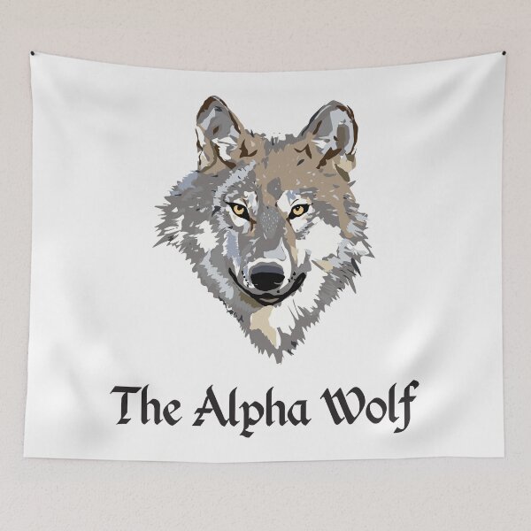 Item preview, The Alpha Wolf designed and sold by 4AllTimes.